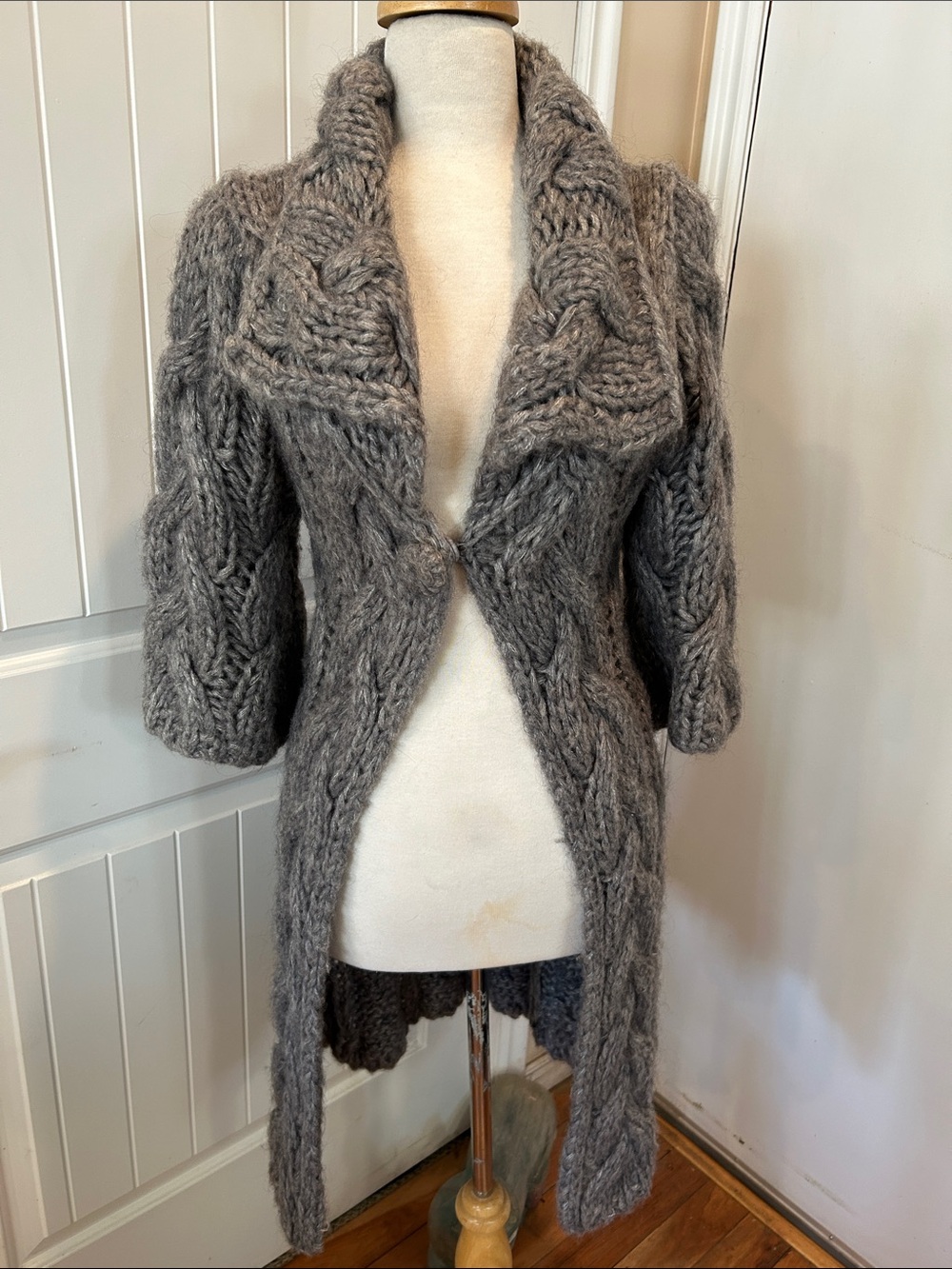 Chunky Cable knit cardigan